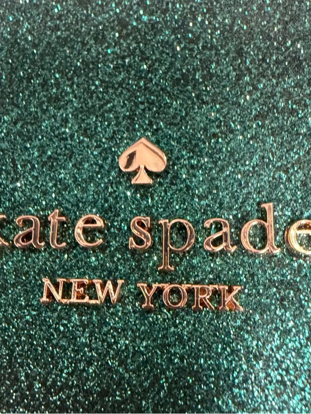 Kate spade glimmer oval camera bag festive teal - Picture 6 of 6